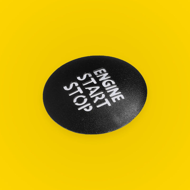 Engine Start Stop Ignition Button Cover for Toyota Tacoma (2016-2021) Black