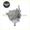 Silver metallic engine vacuum pump assembly with threaded ports and mounting brackets for nissan yd25 dci 2005+