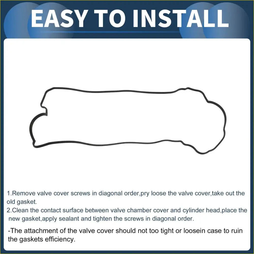 Engine Valve Cover Gasket for Toyota Auris (2006-2012) - 1 x - Gaskets