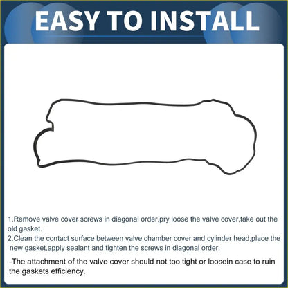 Engine Valve Cover Gasket for Toyota Auris (2006-2012) - 1 x - Gaskets