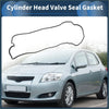 Black rubber engine valve cover gasket for Toyota Auris 2006-2012 designed for cylinder head valve seals