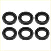 Six black rubber seals arranged in two rows for engine valve cover gasket set fit for toyota avalon 2005-2016