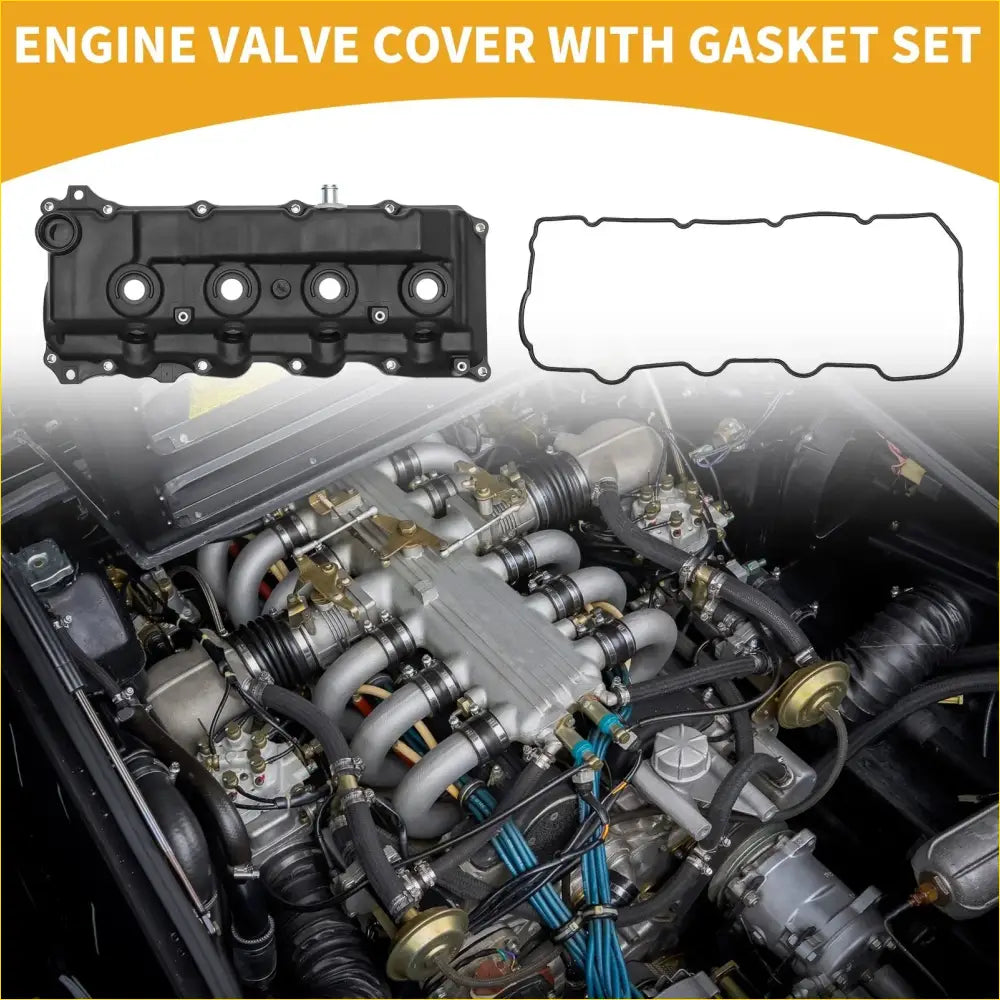 Engine Valve Cover with Gasket for Toyota Hiace (2006-2017) - 1 Set - Gaskets