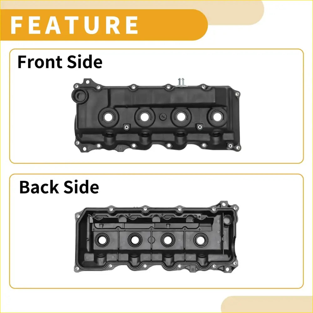 Engine Valve Cover with Gasket for Toyota Hiace (2006-2017) - 1 Set - Gaskets