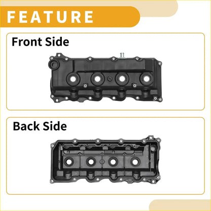 Engine Valve Cover with Gasket for Toyota Hiace (2006-2017) - 1 Set - Gaskets