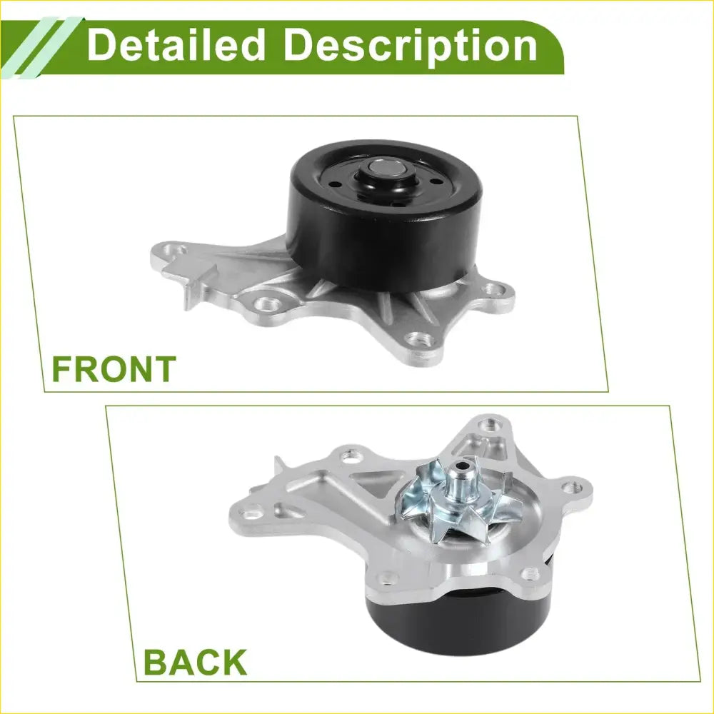 Engine Water Pump for Toyota Auris 2007-2018 Cooling 2 x