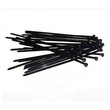 Engineering Supplies Cable Tie Black 7.6x380mm (Pack of