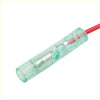 Clear plastic insulated wire connector with red cable for exciter coil on nissan tohatsu 25 30 35 40hp outboard