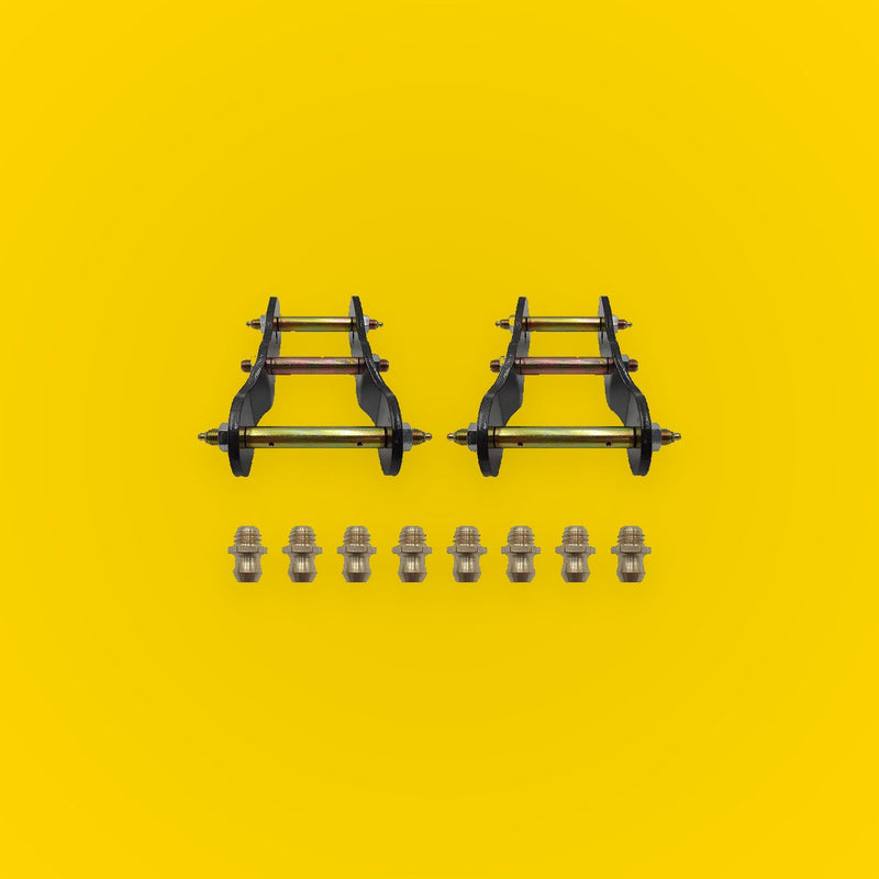 Extended Greasable Shackles 2 Inch 50mm Lift Kit Suitable