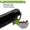 Black durable plastic exterior door handle cover trim with circular hole and reinforced edge for toyota tundra 2022-2025