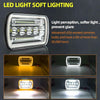 Toyota Hilux LN106 (1989–1997) – WOF-Compliant Style Upgrade Halo LED Headlights