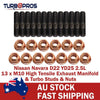 Nissan Navara D22 YD25 2.5L High Tensile Exhaust Manifold & Turbo Stud Kit
