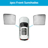 Magnetic Window Sun Shades 2x (Pair) to suit Holden Colorado 2.8L — image 2