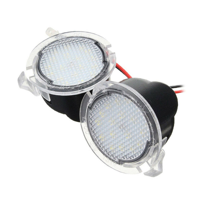 2X Under Mirror LED Light Puddle Lamps (Pair) to suit Ford Ranger PX2 PX3 — image 1