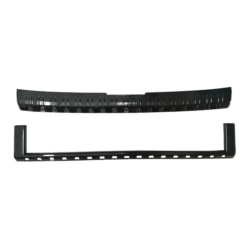 Carbon Fiber Front Center Grille Cover Trim to suit Toyota Prado LC250 — image 1