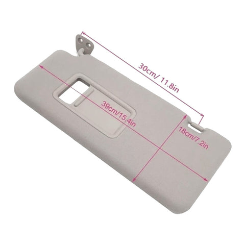 Sun Visor Grey Left to suit Nissan Tiida C11 Passenger Side — image 2