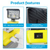 Torch Lamp LED Flood Work Light to suit DeWalt 18V 20V Lithium Battery — image 4