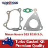 for Nissan Navara D22 ZD30 3.0L Premium Turbo Charger Gasket Kit