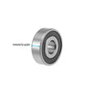 4x 6202-16-2RS Ball Bearings 16x35x11mm Double Sealed to suit Various Appli — image 6