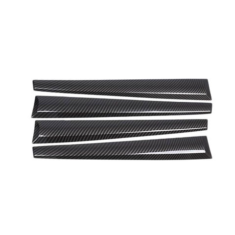 Carbon ABS Interior Door Panel Cover Trim to suit Toyota Hilux — image 1