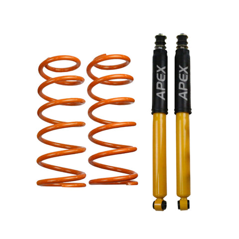 Rear 2 inch 50MM Lift Shock Coil Spring to suit Toyota Land Cruiser 80 Seri — image 1
