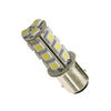 Caravan Car 2x 12V BA15D LED 18 SMD Cool White Light Globes Suitable