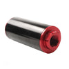 100 Micron AN6 AN8 AN10 Aluminum High Flow Fuel Inline Filter to suit Unive — image 2