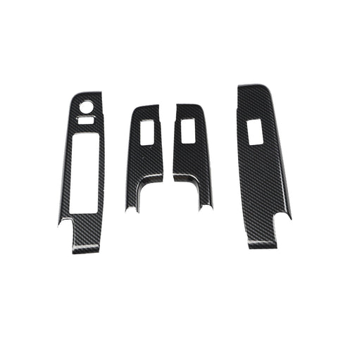 Carbon Fiber Window Lift Trim to suit Isuzu D-Max — image 1