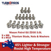 Nissan Patrol GU ZD30 3.0L Titanium Exhaust Manifold, EGR & Turbo Stud Kit