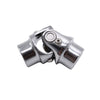 Universal Single Steering Shaft U-Joint Stainless Steel 3x3 or 4x4 inch Round