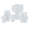 5-Style Mushroom Silicone Resin Casting Molds to suit DIY Epoxy Craft — image 1