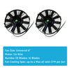 2x 9inch 12V 80W Electric Radiator Fan With Mounting Kit (Pair) to suit Holden Ast — image 4