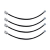 4PCS Extended Brake Line Hoses Braided to suit Nissan Patrol GQ GU 2.8L 3.0 — image 1