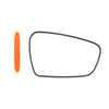 Right Heated Convex Mirror Glass w/ Base to suit Kia Cerato YD — image 1