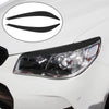 Carbon Fiber Style Headlight Eyebrow Trims Covers to suit Holden Clubsport — image 4