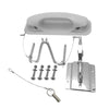 Boat Insta-Lock Snap Quick Davits Set Stainless Steel to suit Yacht — image 6