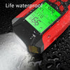 USB Rechargeable LED Bicycle Headlight With Horn and Speedometer to suit Bi — image 4