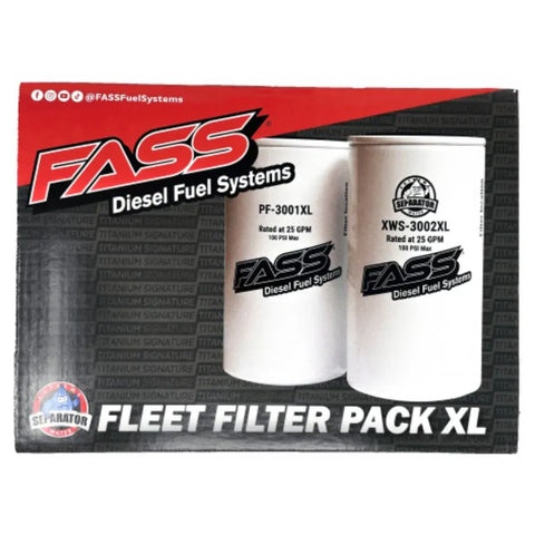 FASS Fuel Systems Fuel Systems Fleet Filter Pack XL