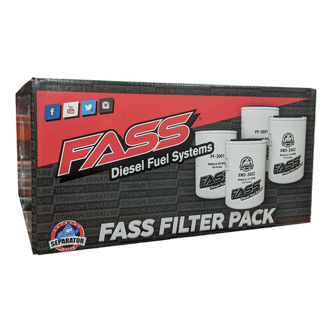FASS Fuel Systems Fuel Systems Filter Pack