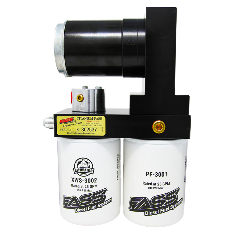 FASS Fuel Systems Titanium Signature Series Diesel Fuel System 100GPH (Cummins 5.9L and 6.7L 05-21)