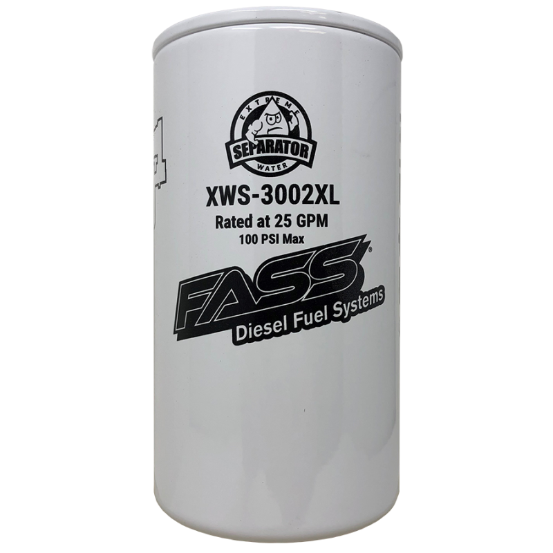 FASS Fuel Systems Extended Length Extreme Water Separator