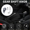 Faux crystal 5 speed gear shift knob with led light in glossy black and silver for toyota 4runner