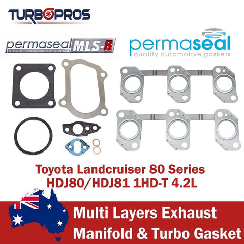 Toyota Landcruiser 80 1HD-T 4.2L Permaseal Exhaust Manifold&Turbo Gasket Kit