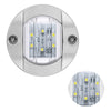 Walkway – White Stern Light 4x Round LED Marine Boat Cabin & Deck Courtesy Lights Suitable