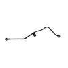 Kia Rio 1.5L Genuine Turbo Charger Oil Feed Pipe