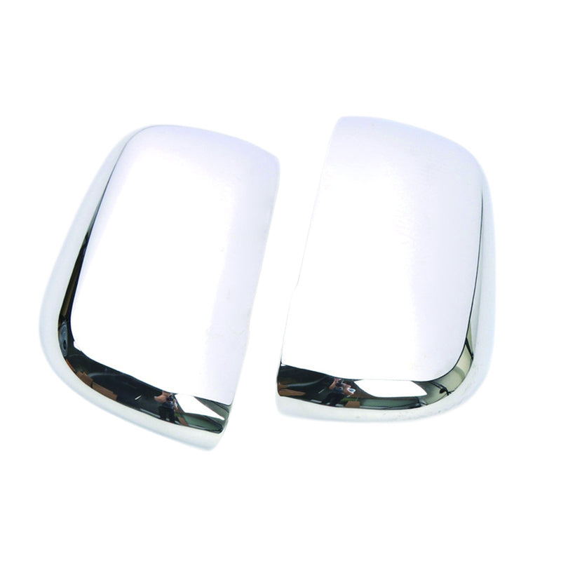 Side Door Rearview Mirror Cover Trim Chrome (Pair) to suit Mitsubishi Pajero — image 1
