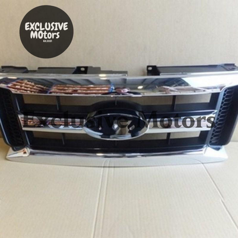 Ford Ranger Grille, Chrome Black with Chrome Molding (2009-2011)
