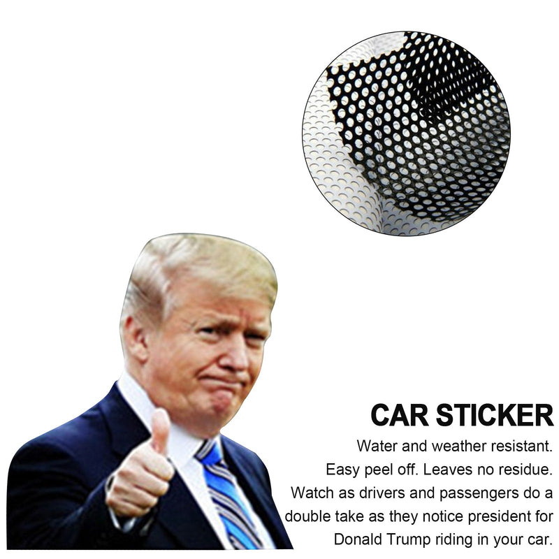 Trump Presidential Election Passenger Side Window Sticker (2020)