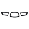 3x Gloss Black Front Grille Trim to suit Subaru Impreza MK6 — image 1