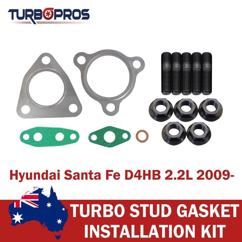 Hyundai Santa Fe D4HB 2.2L2009- Turbo Charger Installation Stud & Gasket Kit